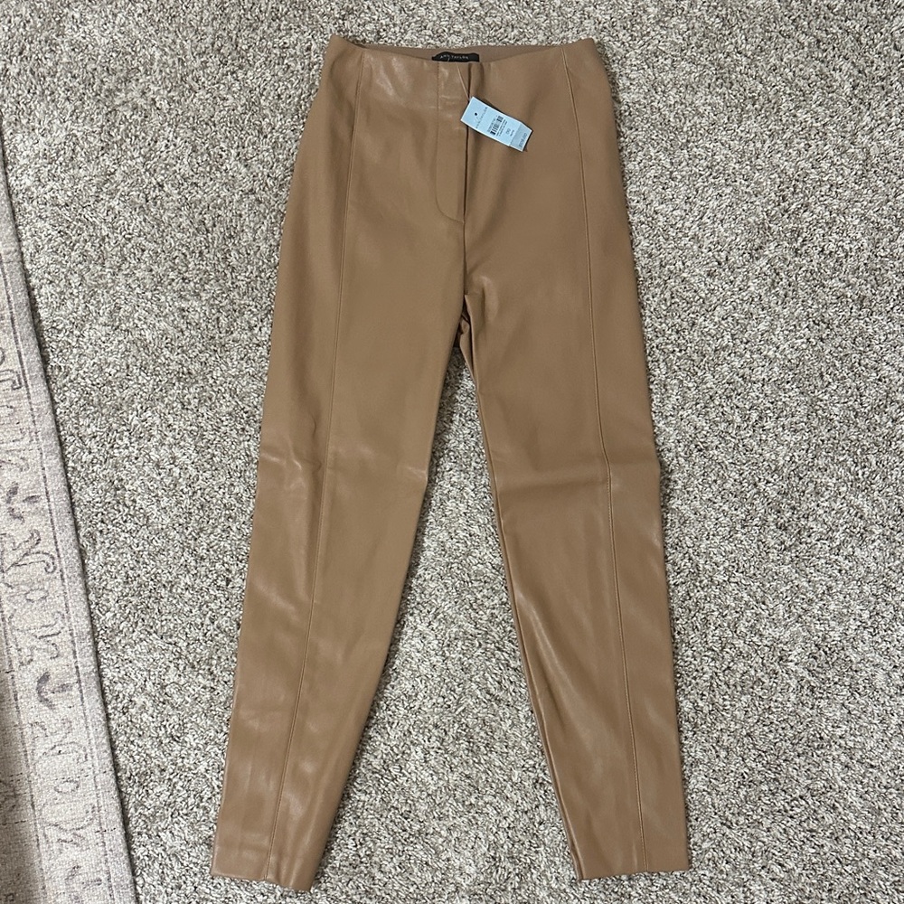 Ann Taylor Petite Camel Trousers